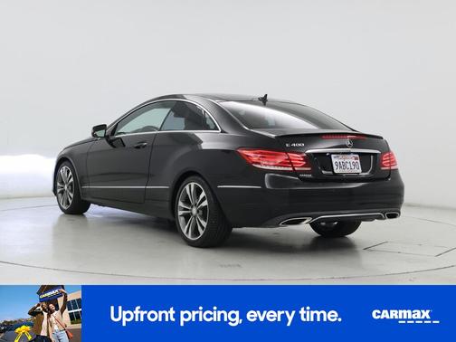 Black 2016 Mercedes-Benz E-Class