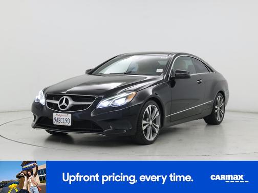 Black 2016 Mercedes-Benz E-Class