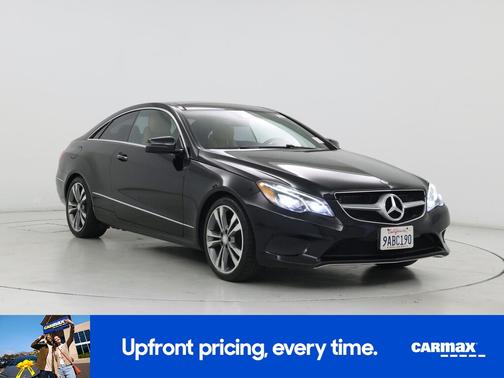 Black 2016 Mercedes-Benz E-Class
