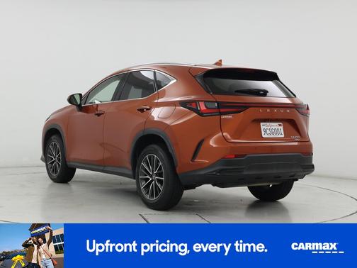 Orange 2022 Lexus NX 250 Premium