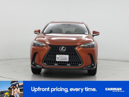Orange 2022 Lexus NX 250 Premium
