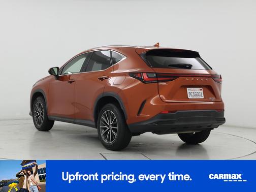 Orange 2022 Lexus NX 250 Premium