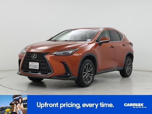 Orange 2022 Lexus NX 250 Premium