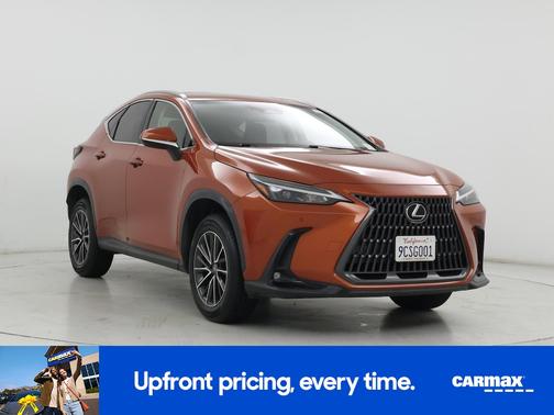 Orange 2022 Lexus NX 250 Premium