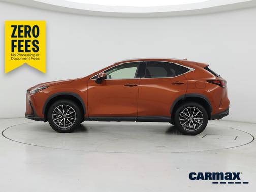 Orange 2022 Lexus NX 250 Premium