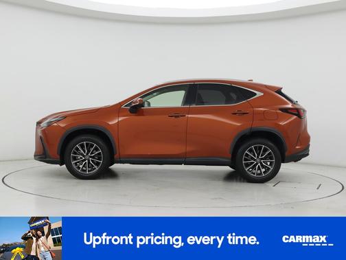 Orange 2022 Lexus NX 250 Premium