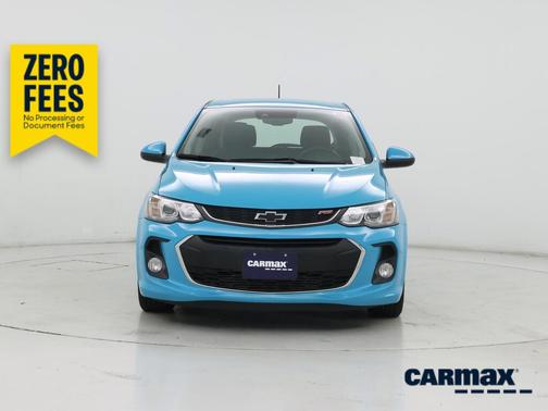 Blue 2020 Chevrolet Sonic LT