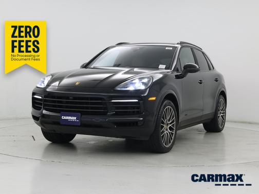 Black 2022 Porsche Cayenne Platinum