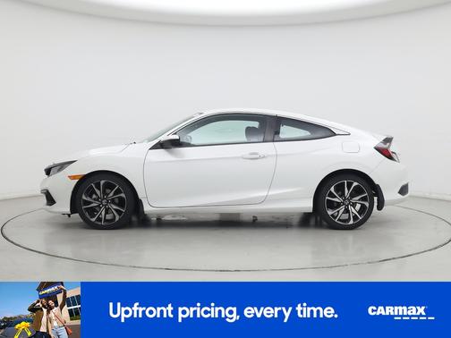 White 2019 Honda Civic Sport