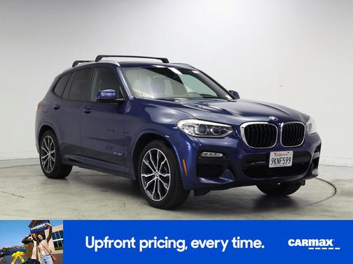 Blue 2018 BMW X3 XDrive30i