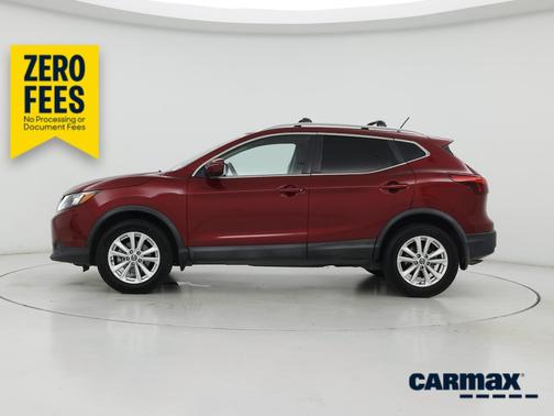 Red 2019 Nissan Rogue Sport SV