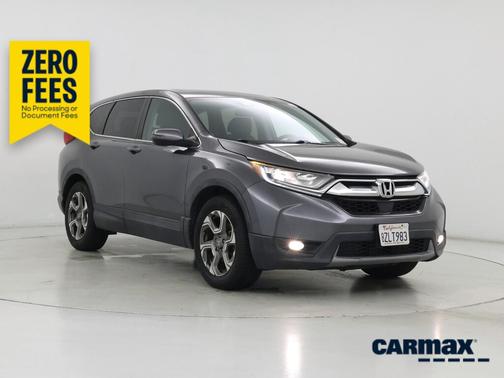 Gray 2018 Honda CR-V EX-L