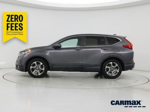 Gray 2018 Honda CR-V EX-L