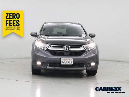 Gray 2018 Honda CR-V EX-L