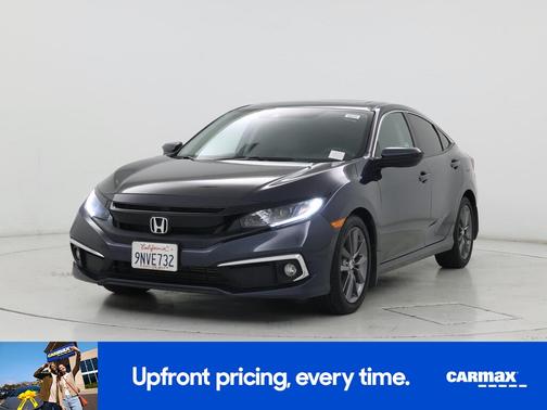 White 2017 Honda Civic EX