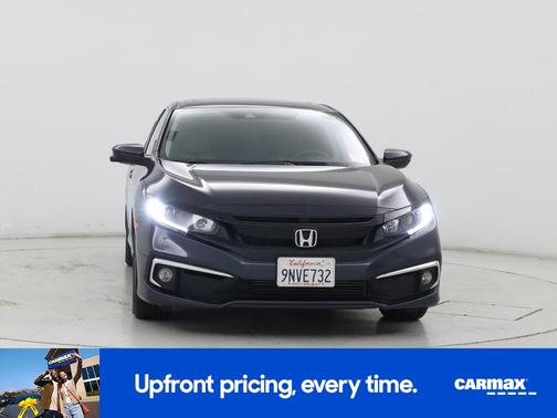 White 2017 Honda Civic EX