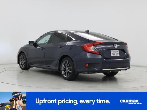 White 2017 Honda Civic EX