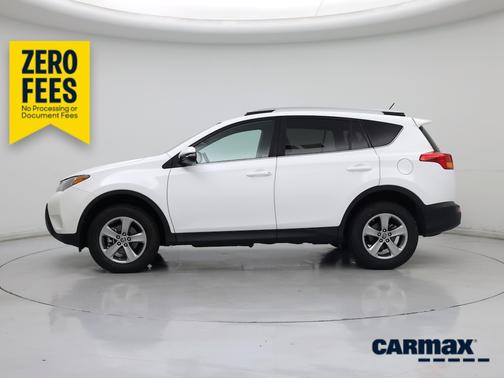 White 2015 Toyota RAV4 XLE