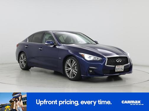 Blue 2019 INFINITI Q50 Sport