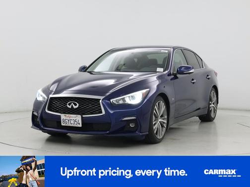 Blue 2019 INFINITI Q50 Sport