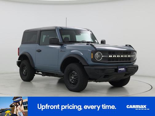 Blue 2022 Ford Bronco