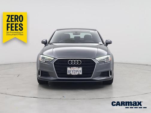 Gray 2018 Audi A3 Premium