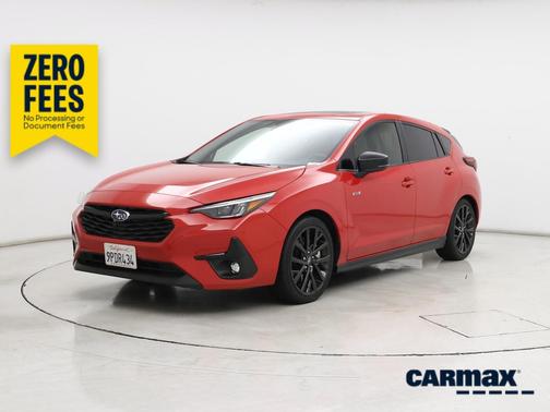 Red 2024 Subaru Impreza RS