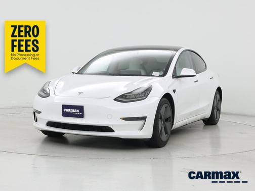White 2021 Tesla Model 3 Standard Range Plus