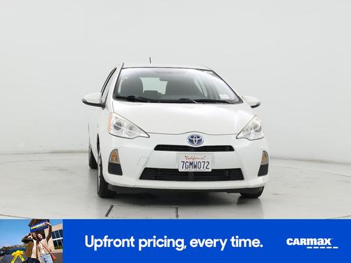 White 2014 Toyota Prius c Two