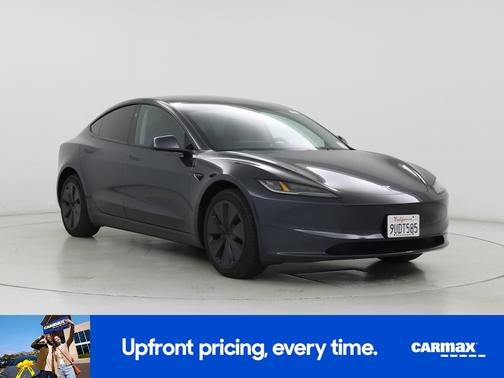 Gray 2025 Tesla Model 3 Long Range
