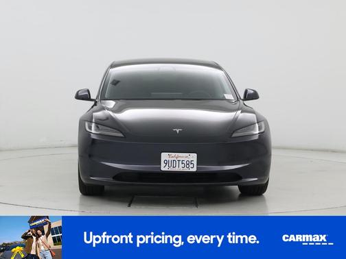 Gray 2025 Tesla Model 3 Long Range