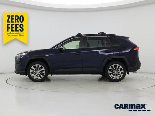 Blue 2025 Toyota RAV4 XLE Premium