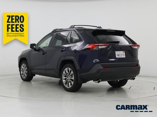 Blue 2025 Toyota RAV4 XLE Premium