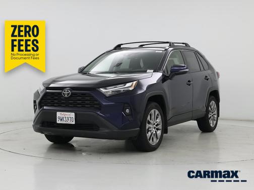 Blue 2025 Toyota RAV4 XLE Premium