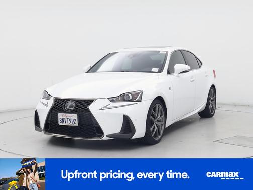 White 2020 Lexus IS 300 F-Sport