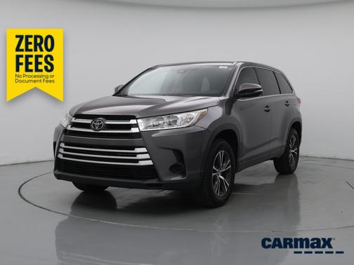 Gray 2017 Toyota Highlander LE