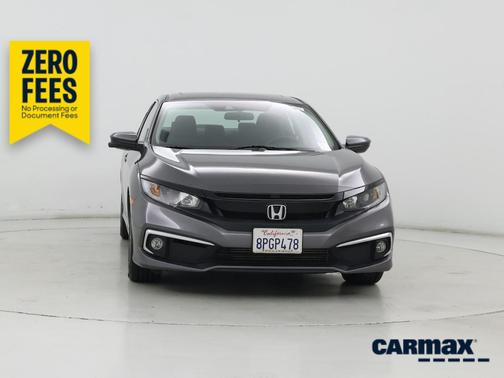 Gray 2019 Honda Civic EX