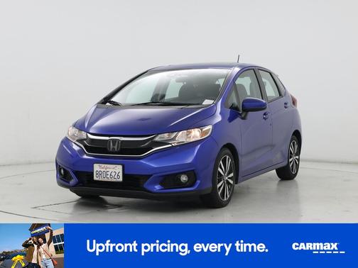 Blue 2020 Honda Fit EX