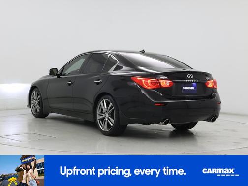 Black 2016 INFINITI Q50 Sport