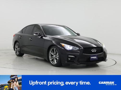 Black 2016 INFINITI Q50 Sport