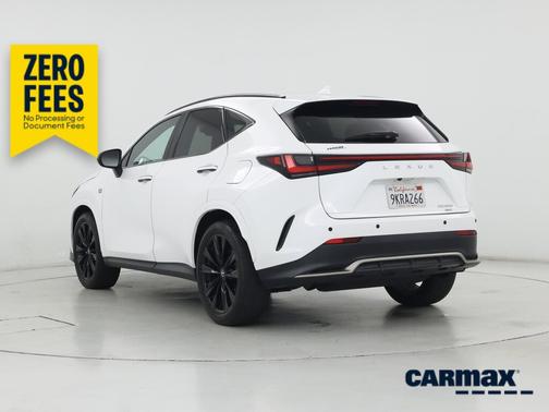White 2024 Lexus NX 350 F-SPORT Handling