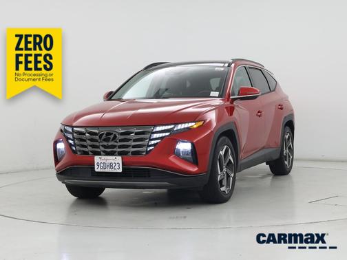 Red 2022 Hyundai TUCSON Limited
