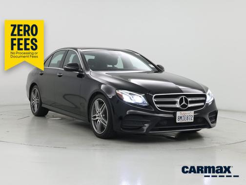 Black 2018 Mercedes-Benz E-Class