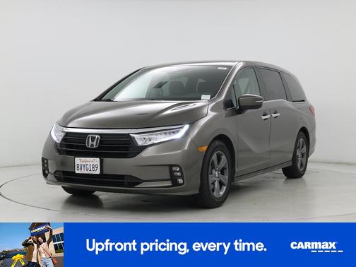 Gray 2021 Honda Odyssey EX