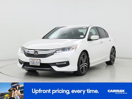 White 2016 Honda Accord Sport