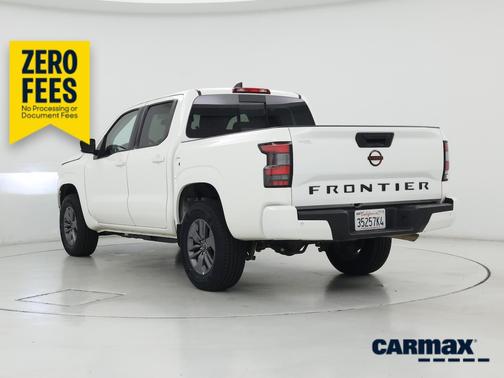 White 2026 Nissan Frontier SV