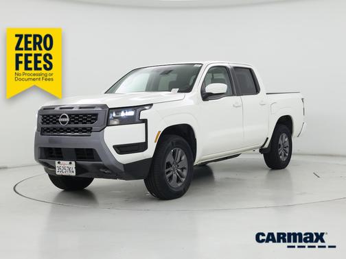 White 2026 Nissan Frontier SV