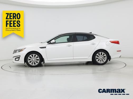 White 2014 Kia Optima EX