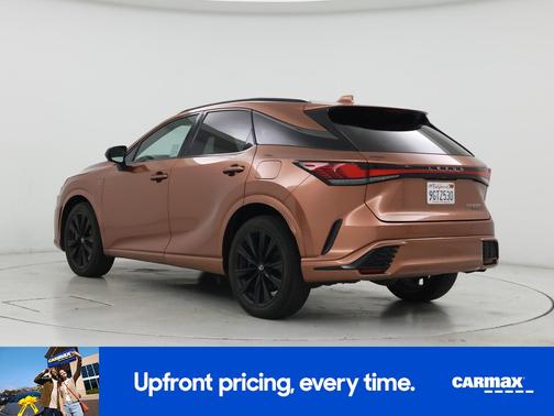 Orange 2023 Lexus RX 500h F-Sport Performance