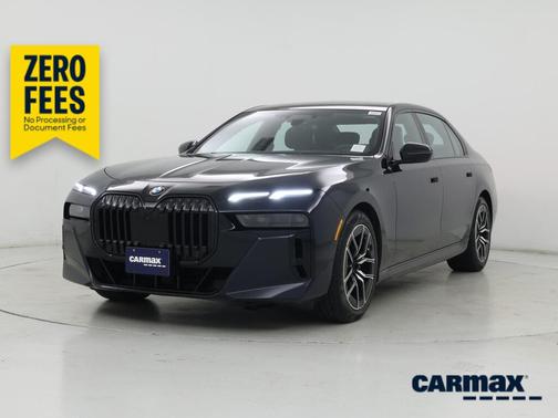 Black 2023 BMW 740 I